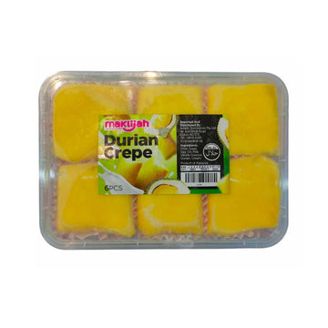 (LIMITED STOCK) Maklijah, Durian Crepes, 6 pcs
